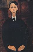 Portrait of the Painter Manuel Humbert (mk39) Amedeo Modigliani